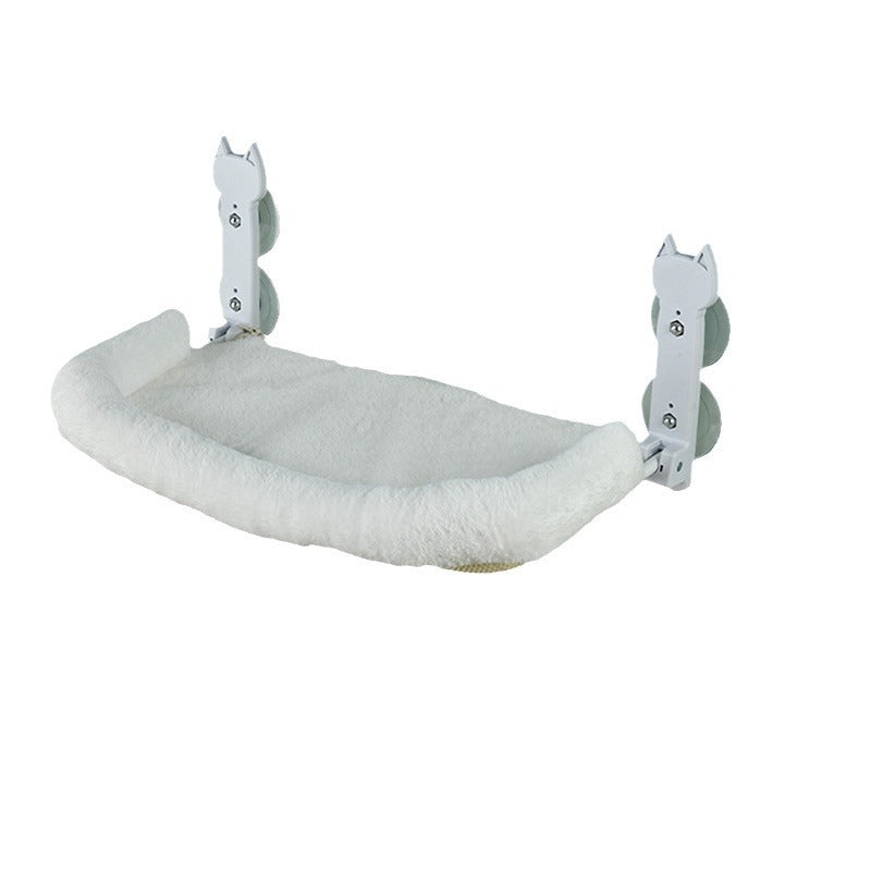 Elevate Your Cat's Comfort with the Bed Balcony Glass Pet Cat Bed